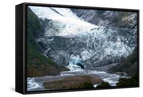 New Zealand, South Island, Westland National Park, Franz Josef Glacier-Catharina Lux-Framed Stretched Canvas