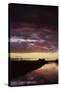 New Zealand Sunset-Charles Bowman-Stretched Canvas