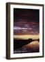 New Zealand Sunset-Charles Bowman-Framed Photographic Print