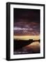 New Zealand Sunset-Charles Bowman-Framed Photographic Print