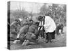 New Zealand Troops Taking Holy Communion, World War I-null-Stretched Canvas