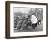 New Zealand Troops Taking Holy Communion, World War I-null-Framed Giclee Print