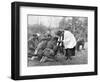 New Zealand Troops Taking Holy Communion, World War I-null-Framed Giclee Print