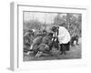 New Zealand Troops Taking Holy Communion, World War I-null-Framed Giclee Print