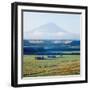 New Zealandsnow-Capped Mountain in New Zealand-George Silk-Framed Photographic Print