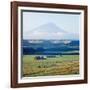 New Zealandsnow-Capped Mountain in New Zealand-George Silk-Framed Photographic Print