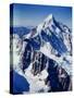 New Zealandsnow-Capped Mountain in New Zealand-George Silk-Stretched Canvas