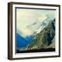 New Zealandsnow-Capped Mountain in New Zealand-George Silk-Framed Photographic Print