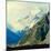New Zealandsnow-Capped Mountain in New Zealand-George Silk-Mounted Photographic Print