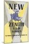 New Zenith Carburetor-null-Mounted Art Print