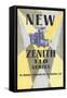 New Zenith Carburetor-null-Framed Stretched Canvas