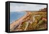 New Zig-Zag West Cliff, Bournemouth-Alfred Robert Quinton-Framed Stretched Canvas