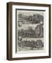 Newark Castle Public Gardens and Gilstrap Free Library-null-Framed Giclee Print