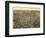 Newark, New Jersey - Panoramic Map-Lantern Press-Framed Art Print