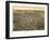 Newark, New Jersey - Panoramic Map-Lantern Press-Framed Art Print