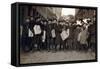 Newark Newsboys, Lewis Hine, 1909-Science Source-Framed Stretched Canvas