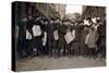 Newark Newsboys, Lewis Hine, 1909-Science Source-Stretched Canvas