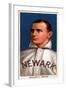 Newark, NJ, Neward Eastern League, Larry Schlafly, Baseball Card-Lantern Press-Framed Art Print