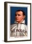 Newark, NJ, Neward Eastern League, Larry Schlafly, Baseball Card-Lantern Press-Framed Art Print