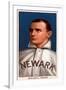 Newark, NJ, Neward Eastern League, Larry Schlafly, Baseball Card-Lantern Press-Framed Art Print