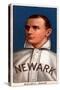 Newark, NJ, Neward Eastern League, Larry Schlafly, Baseball Card-Lantern Press-Stretched Canvas