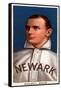 Newark, NJ, Neward Eastern League, Larry Schlafly, Baseball Card-Lantern Press-Framed Stretched Canvas