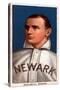 Newark, NJ, Neward Eastern League, Larry Schlafly, Baseball Card-Lantern Press-Stretched Canvas