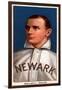 Newark, NJ, Neward Eastern League, Larry Schlafly, Baseball Card-Lantern Press-Framed Art Print