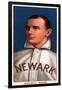 Newark, NJ, Neward Eastern League, Larry Schlafly, Baseball Card-Lantern Press-Framed Art Print