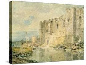 Newark-Upon-Trent, C.1796 (W/C over Graphite on Paper)-J. M. W. Turner-Stretched Canvas