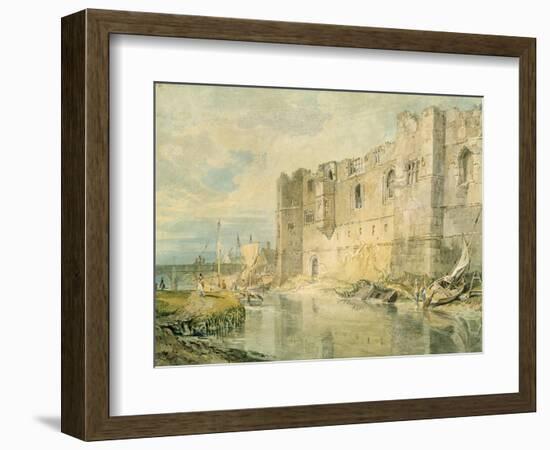 Newark-Upon-Trent, C.1796 (W/C over Graphite on Paper)-J. M. W. Turner-Framed Premium Giclee Print