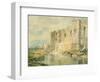 Newark-Upon-Trent, C.1796 (W/C over Graphite on Paper)-J. M. W. Turner-Framed Premium Giclee Print