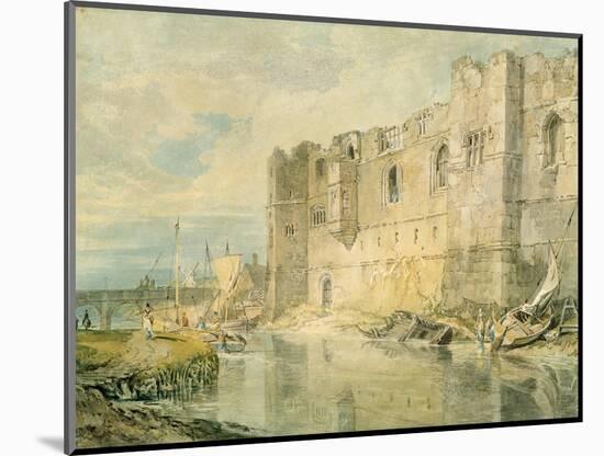 Newark-Upon-Trent, C.1796 (W/C over Graphite on Paper)-J. M. W. Turner-Mounted Giclee Print