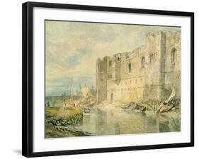 Newark-Upon-Trent, C.1796 (W/C over Graphite on Paper)-J. M. W. Turner-Framed Giclee Print