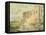 Newark-Upon-Trent, C.1796 (W/C over Graphite on Paper)-J. M. W. Turner-Framed Stretched Canvas