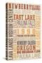 Newberry National Volcanic Monument, Oregon-Lantern Press-Stretched Canvas