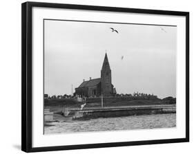 Newbiggin Church-null-Framed Photographic Print