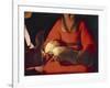 Newborn, 1645-1648-Georges de La Tour-Framed Giclee Print