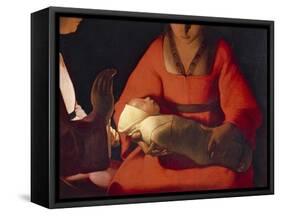 Newborn, 1645-1648-Georges de La Tour-Framed Stretched Canvas