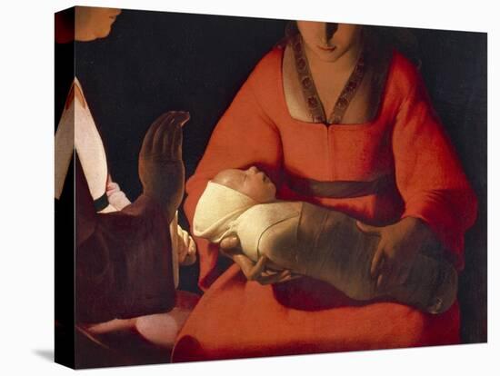 Newborn, 1645-1648-Georges de La Tour-Stretched Canvas