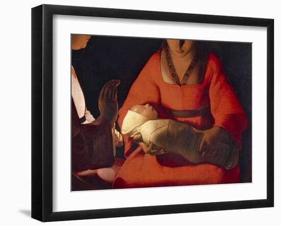 Newborn, 1645-1648-Georges de La Tour-Framed Giclee Print