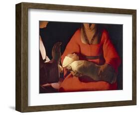 Newborn, 1645-1648-Georges de La Tour-Framed Giclee Print