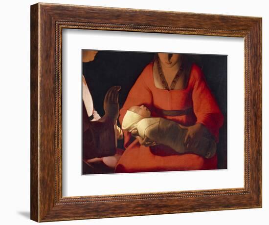 Newborn, 1645-1648-Georges de La Tour-Framed Giclee Print