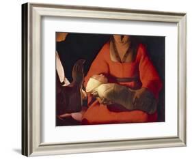 Newborn, 1645-1648-Georges de La Tour-Framed Giclee Print