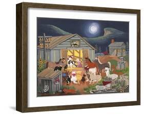 Newborn Calf-Carol Salas-Framed Giclee Print