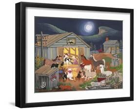 Newborn Calf-Carol Salas-Framed Giclee Print