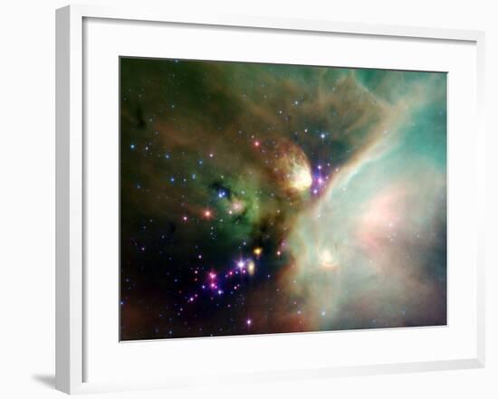 Newborn Stars-Stocktrek Images-Framed Photographic Print