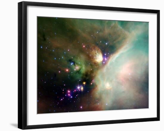 Newborn Stars-Stocktrek Images-Framed Photographic Print