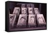 Newborns in the a Nursery of Provident Hospital in Chicago, Illinois, 1942-null-Framed Stretched Canvas