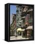 Newbury Street, Boston, Massachusetts, New England, USA-Amanda Hall-Framed Stretched Canvas